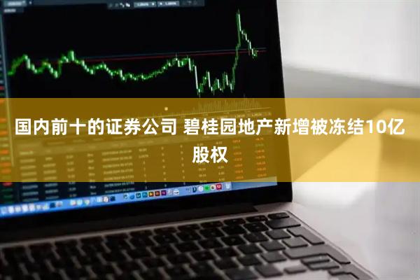 国内前十的证券公司 碧桂园地产新增被冻结10亿股权